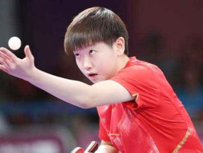 孙颖莎：移动受限，发球技艺依旧精湛